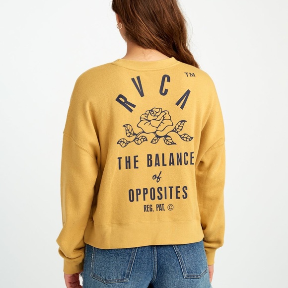 🌴🌼RVCA- ROSE STATE SWEATSHIRT🌼🌴 - Picture 7 of 8